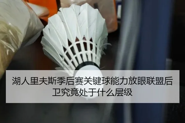 湖人里夫斯季后赛关键球能力放眼联盟后卫究竟处于什么层级